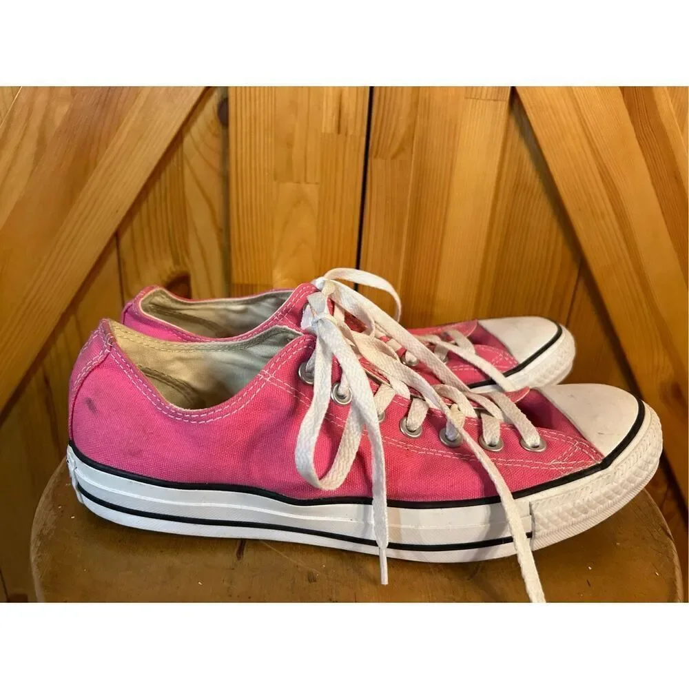 Converse All-Star, tennis shoes, pink unisex Men 9 Women 11￼￼ - Picture 3 of 12